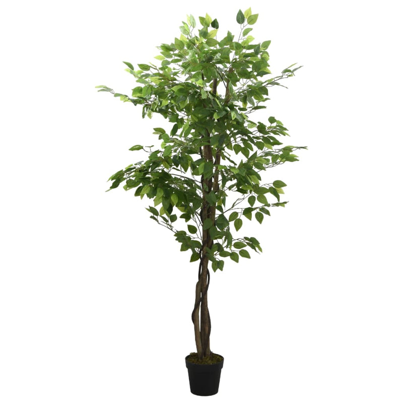 Afbeelding laden in galerijviewer, Vidaxl kunstboom ficus 756 bladeren 150 cm groen
