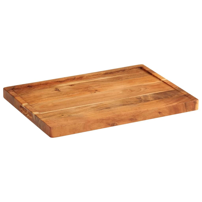 Afbeelding laden in galerijviewer, VidaXL Hakblok 52x38x3,5 cm massief acaciahout
