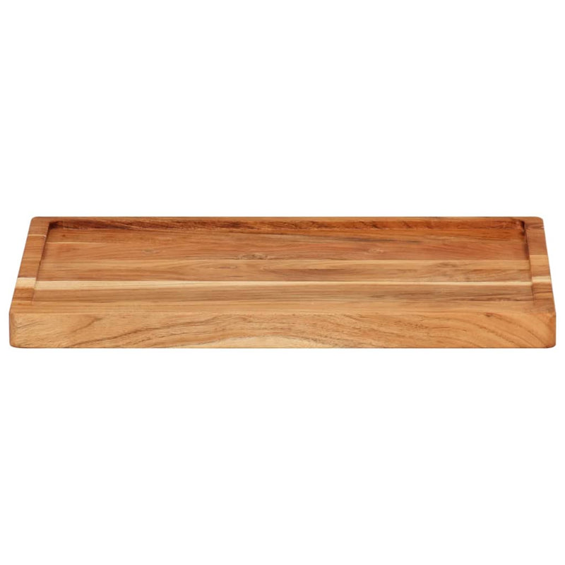 Afbeelding laden in galerijviewer, VidaXL Hakblok 52x38x3,5 cm massief acaciahout
