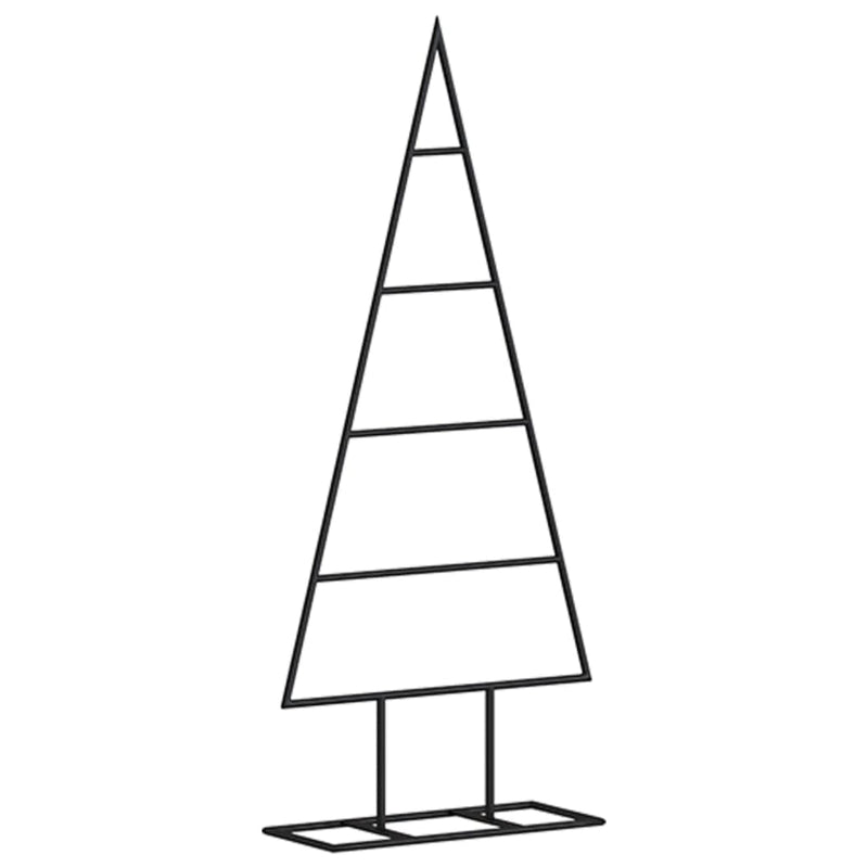 Afbeelding laden in galerijviewer, Vidaxl kerstdecoratie kerstboom 60 cm metaal zwart
