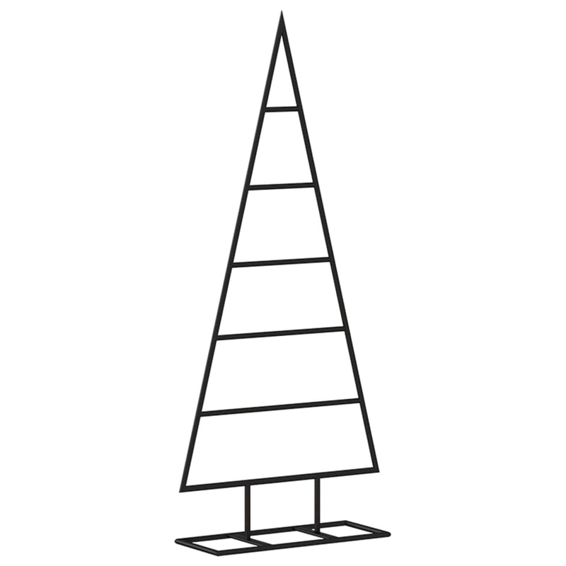 Afbeelding laden in galerijviewer, Vidaxl kerstdecoratie kerstboom 90 cm metaal zwart

