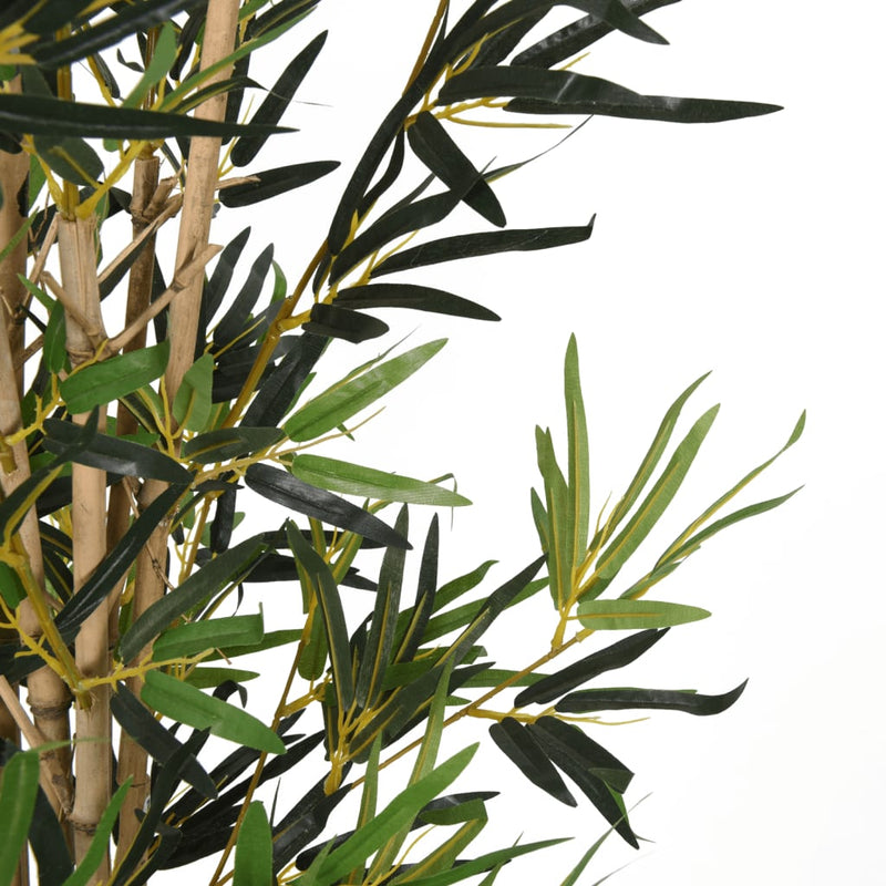 Afbeelding laden in galerijviewer, Vidaxl kunstplant bamboe 828 bladeren 150 cm groen
