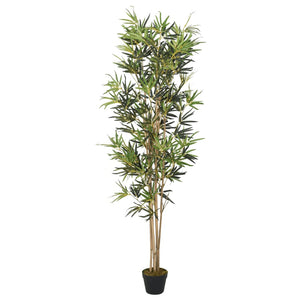 Vidaxl kunstplant bamboe 1104 bladeren 180 cm groen