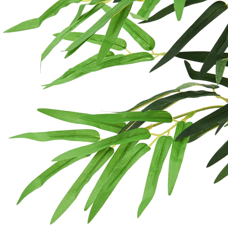 Afbeelding laden in galerijviewer, Vidaxl kunstplant bamboe 368 bladeren 80 cm groen
