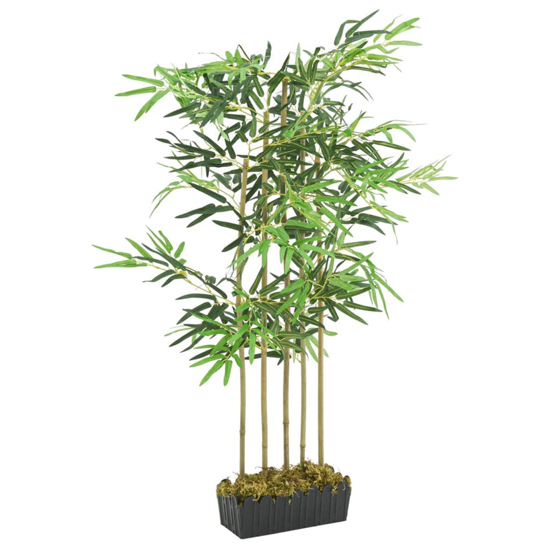 Afbeelding laden in galerijviewer, Vidaxl kunstplant bamboe 730 bladeren 120 cm groen

