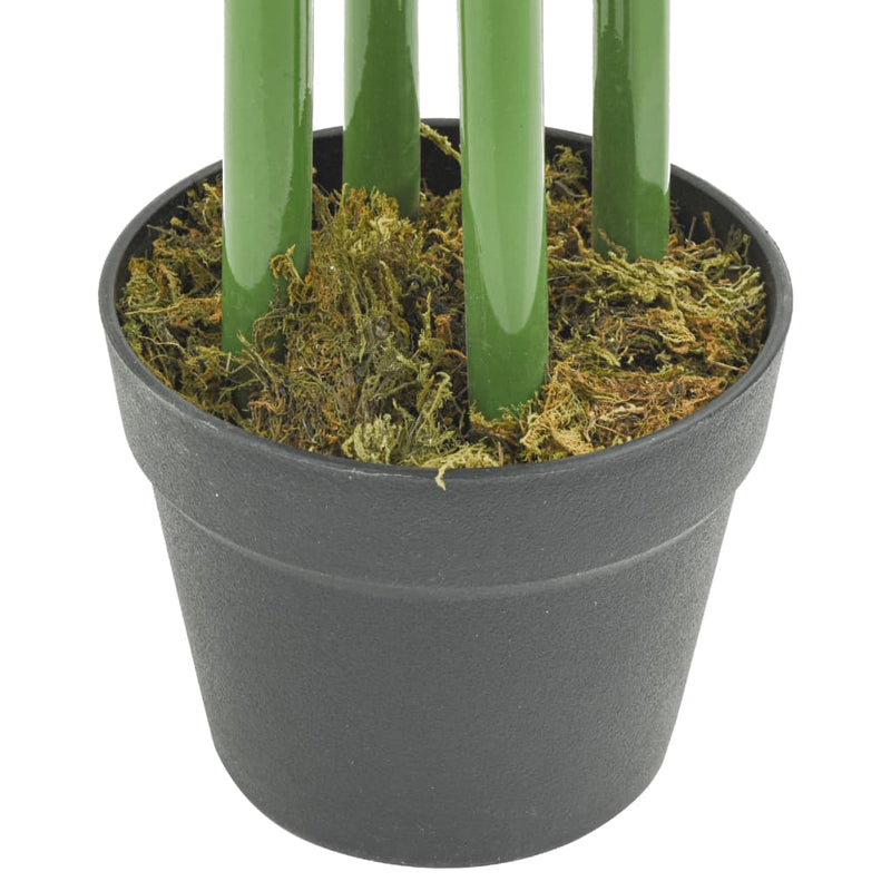 Afbeelding laden in galerijviewer, Vidaxl kunstplant bamboe 384 bladeren 120 cm groen
