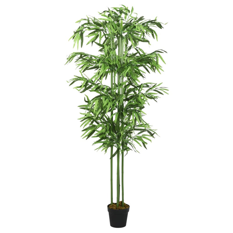 Afbeelding laden in galerijviewer, Vidaxl kunstplant bamboe 576 bladeren 150 cm groen

