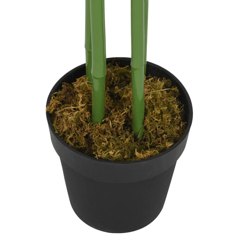 Afbeelding laden in galerijviewer, Vidaxl kunstplant bamboe 576 bladeren 150 cm groen
