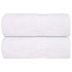Vidaxl gastendoekjes frogn 2 st 30x50 cm 360 g m² wit