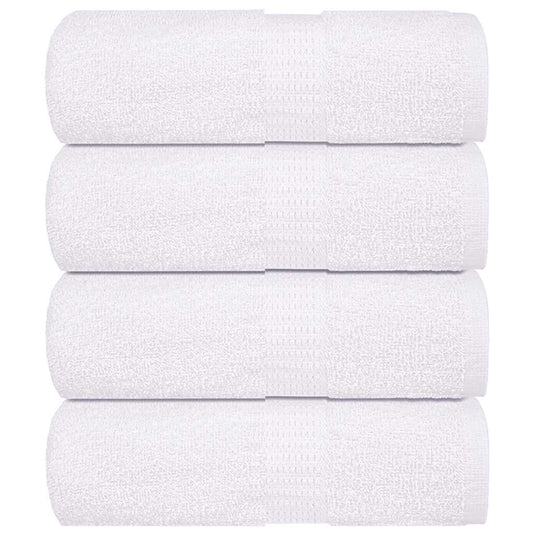 Vidaxl gastendoekjes frogn 4 st 30x50 cm 360 g m² wit