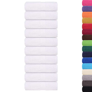 Vidaxl gastendoekjes frogn 50 st 30x50 cm 360 g m² wit