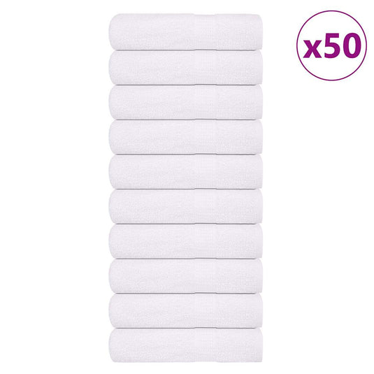 Vidaxl handdoeken frogn 50 st 50x100 cm 360 g m² wit