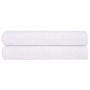 Vidaxl handdoeken frogn 2 st 100x200 cm 360 g m² wit