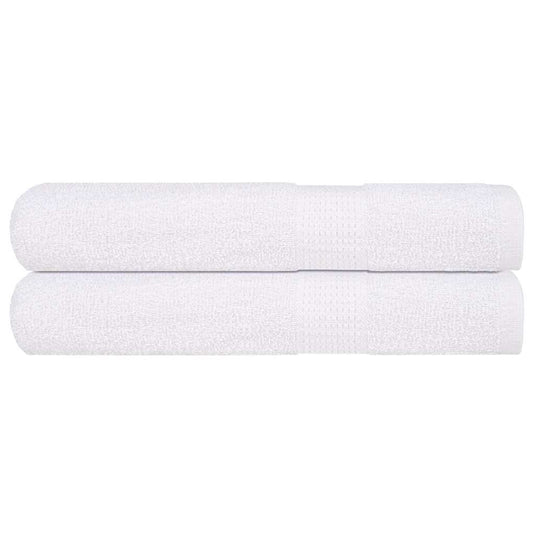 Vidaxl handdoeken frogn 2 st 100x200 cm 360 g m² wit
