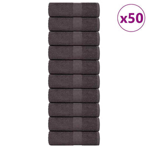 Vidaxl gastendoekjes frogn 50 st 30x50 cm 360 g m² antraciet