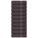 Vidaxl badhanddoeken frogn 10 st 100x150 cm 360 g m² antraciet