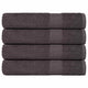 Vidaxl handdoeken frogn 4 st 100x200 cm 360 g m² antraciet
