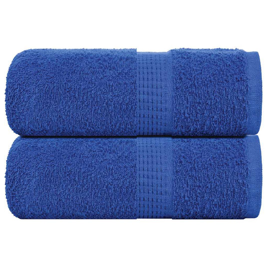 Vidaxl washandjes frogn 2 st 30x30 cm 360 g m² blauw