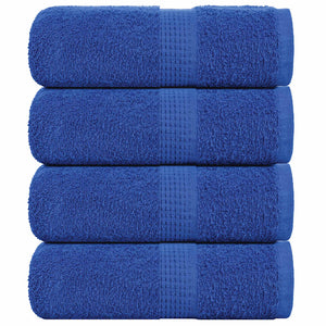 Vidaxl gastendoekjes frogn 4 st 30x50 cm 360 g m² blauw