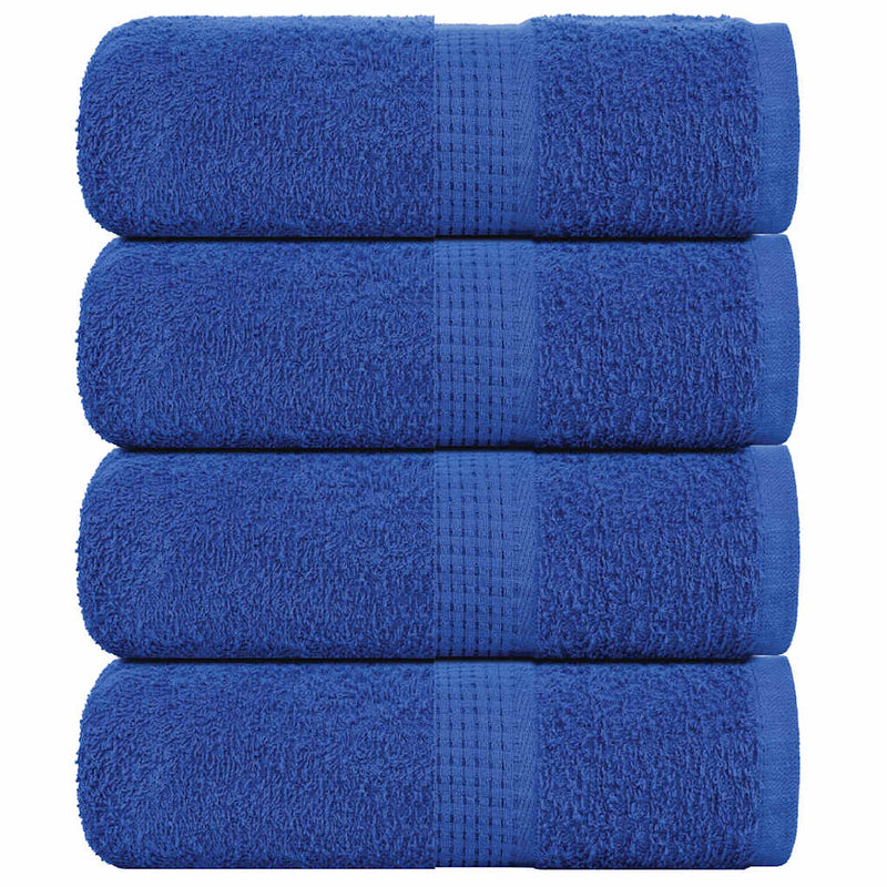 Afbeelding laden in galerijviewer, Vidaxl gastendoekjes frogn 4 st 30x50 cm 360 g m² blauw
