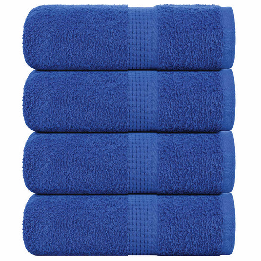 Vidaxl gastendoekjes frogn 4 st 30x50 cm 360 g m² blauw