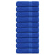 Vidaxl douchehanddoeken 10 st 70x140 cm 360 g m² 100% katoen blauw