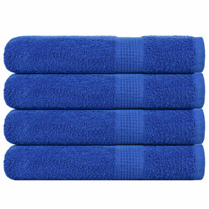 Vidaxl saunahanddoeken frogn 4 st 80x200 cm 360 g m² blauw