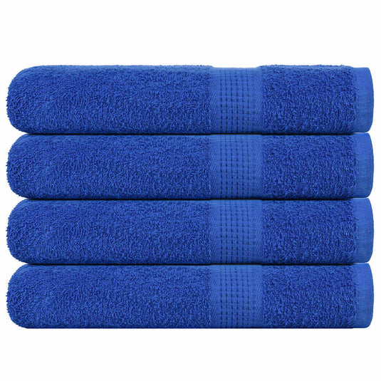 Vidaxl saunahanddoeken frogn 4 st 80x200 cm 360 g m² blauw