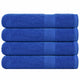 Vidaxl saunahanddoeken frogn 4 st 80x200 cm 360 g m² blauw