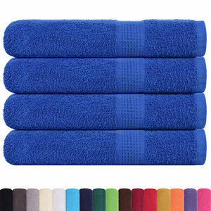 Vidaxl saunahanddoeken frogn 4 st 80x200 cm 360 g m² blauw