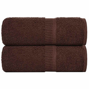 Vidaxl gastendoekjes frogn 2 st 30x50 cm 360 g m² bruin