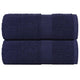 Vidaxl gastendoekjes frogn 2 st 30x50 cm 360 g m² marineblauw