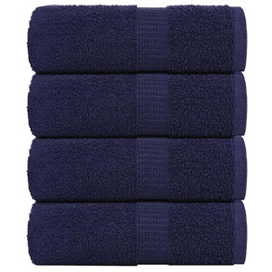 Vidaxl gastendoekjes frogn 4 st 30x50 cm 360 g m² marineblauw