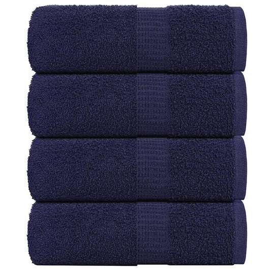 Vidaxl gastendoekjes frogn 4 st 30x50 cm 360 g m² marineblauw