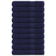 Vidaxl handdoeken frogn 10 st 100x200 cm 360 g m² marineblauw