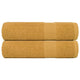 Vidaxl badhanddoeken frogn 2 st 100x150 cm 360 g m² goud