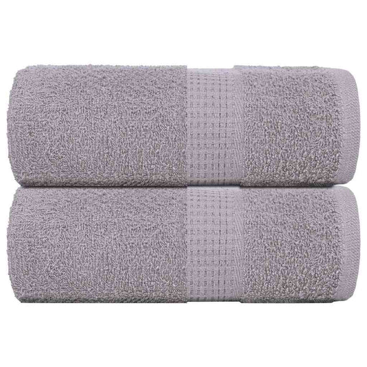 Vidaxl gastendoekjes frogn 2 st 30x50 cm 360 g m² grijs