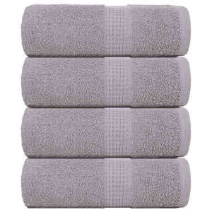 Vidaxl gastendoekjes frogn 4 st 30x50 cm 360 g m² grijs
