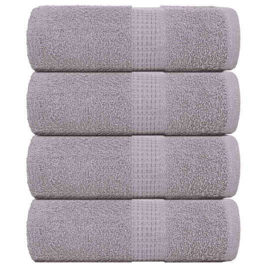 Vidaxl gastendoekjes frogn 4 st 30x50 cm 360 g m² grijs