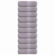 Vidaxl gastendoekjes frogn 10 st 30x50 cm 360 g m² grijs