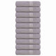 Vidaxl badhanddoeken frogn 10 st 100x150 cm 360 g m² grijs