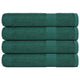 Vidaxl saunahanddoeken 4 st 80x200 cm 360 g m² 100% katoen groen