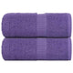 Vidaxl gastendoekjes frogn 2 st 30x50 cm 360 g m² paars