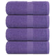 Vidaxl gastendoekjes frogn 4 st 30x50 cm 360 g m² paars