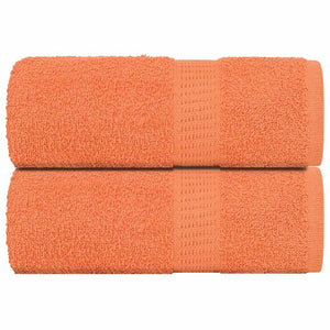Vidaxl gastendoekjes frogn 2 st 30x50 cm 360 g m² oranje