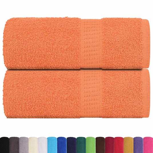 Vidaxl gastendoekjes frogn 2 st 30x50 cm 360 g m² oranje