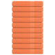 Vidaxl saunahanddoeken 10 st 80x200 cm 360 g m² 100% katoen oranje