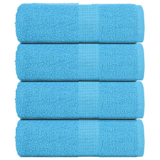 Vidaxl gastendoekjes frogn 4 st 30x50 cm 360 g m² turquoise
