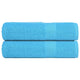 Vidaxl handdoeken frogn 2 st 50x100 cm 360 g m² turquoise