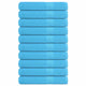 Vidaxl saunahanddoeken frogn 10 st 80x200 cm 360 g m² turquoise